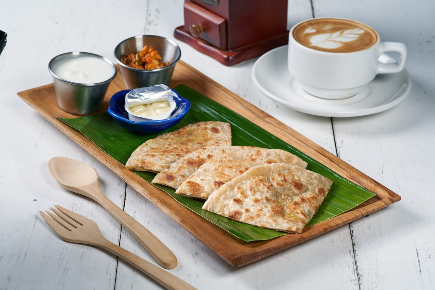 Paratha (Aloo, Gobi, Paneer)